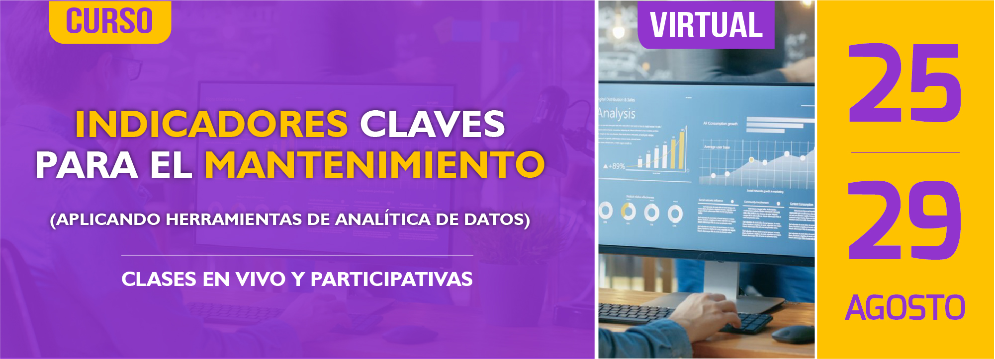 Curso Virtual de ACIEM: Indicadores Claves para el Mantenimiento Curso Virtual De Aciem: Indicadores Claves Para El Mantenimiento