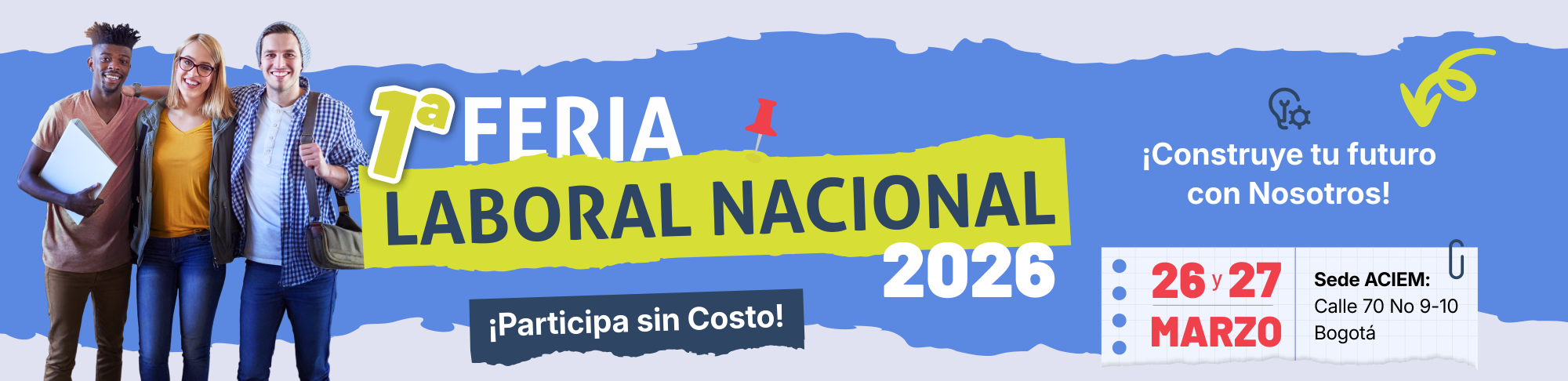 1a Feria Laboral Nacional ACIEM 2026 1A Feria Laboral Nacional Aciem 2026